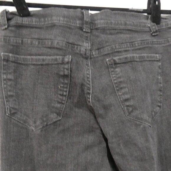 STYLE & CO JEANS - Tummy Control | size 8 | Classic Black Straight Leg Jeans - Picture 11 of 16